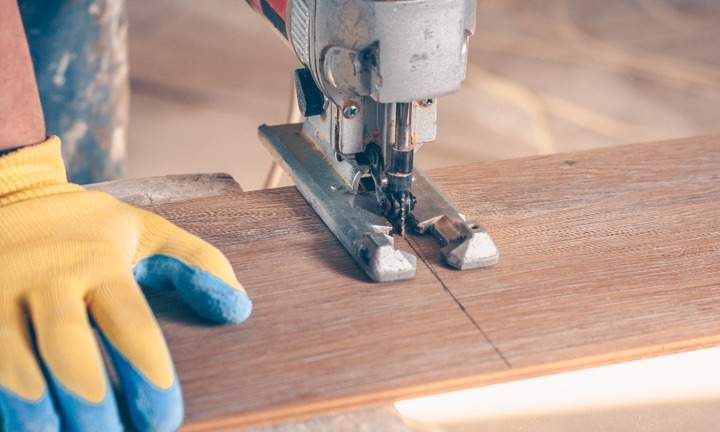 Pose de parquet, Châteauneuf-sur-Loire